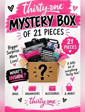 Thirty-one Mystery Box 21 Items!!!